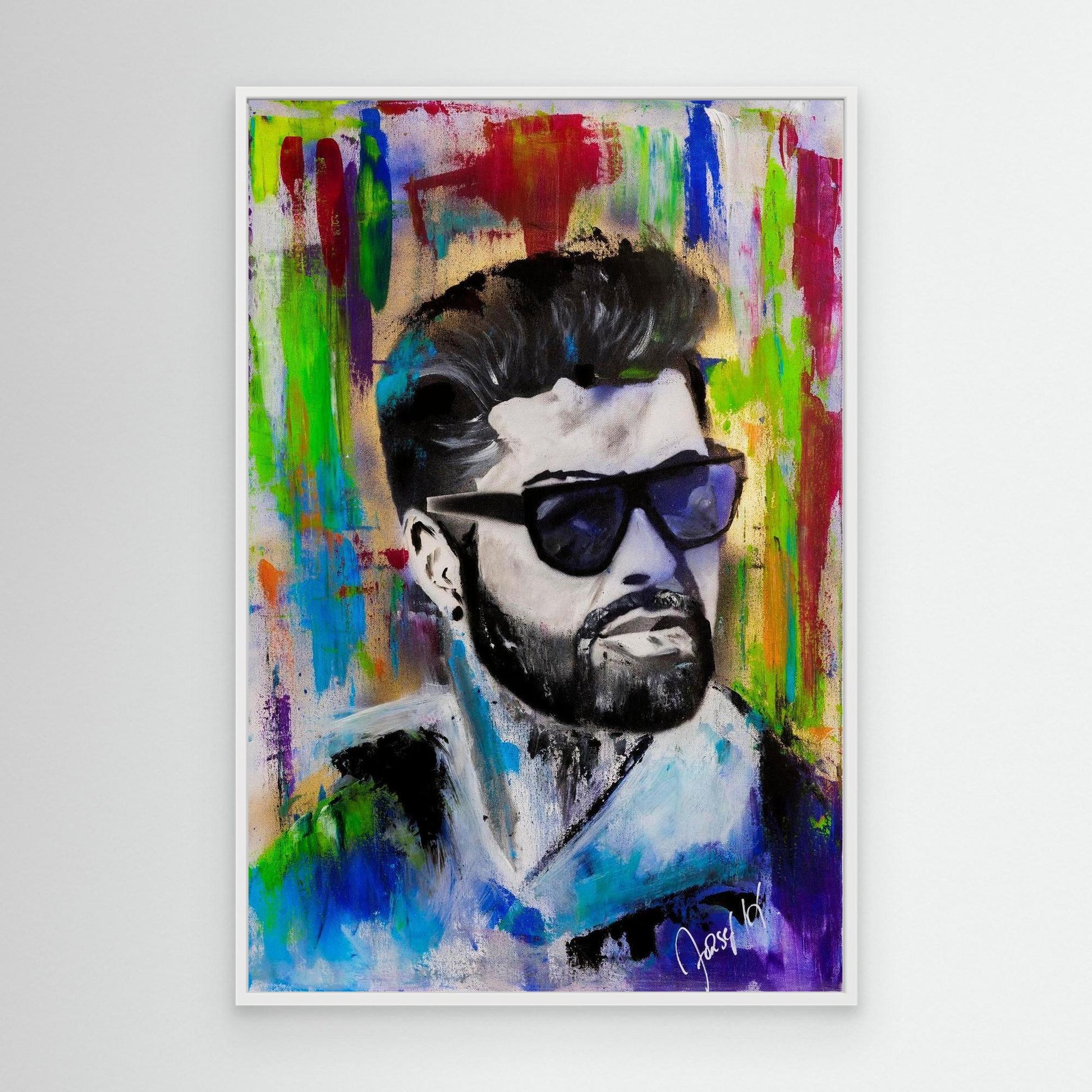 George M canvas