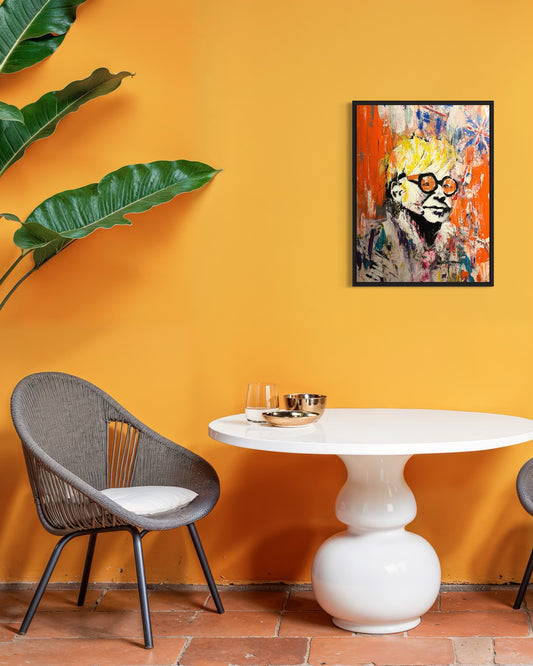 "ROCKET ICON "- Original Portrait