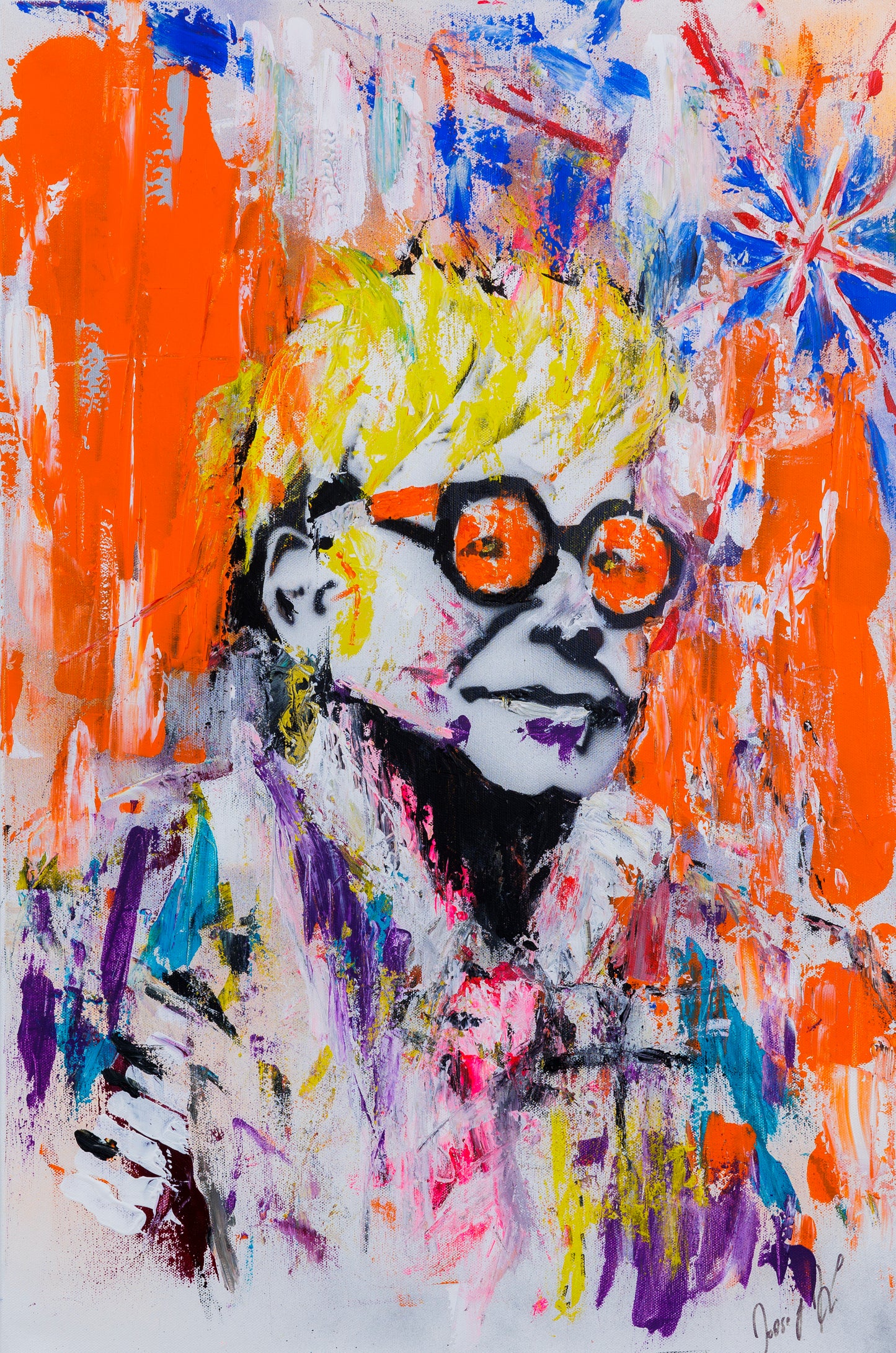 "ROCKET ICON "- Original Portrait