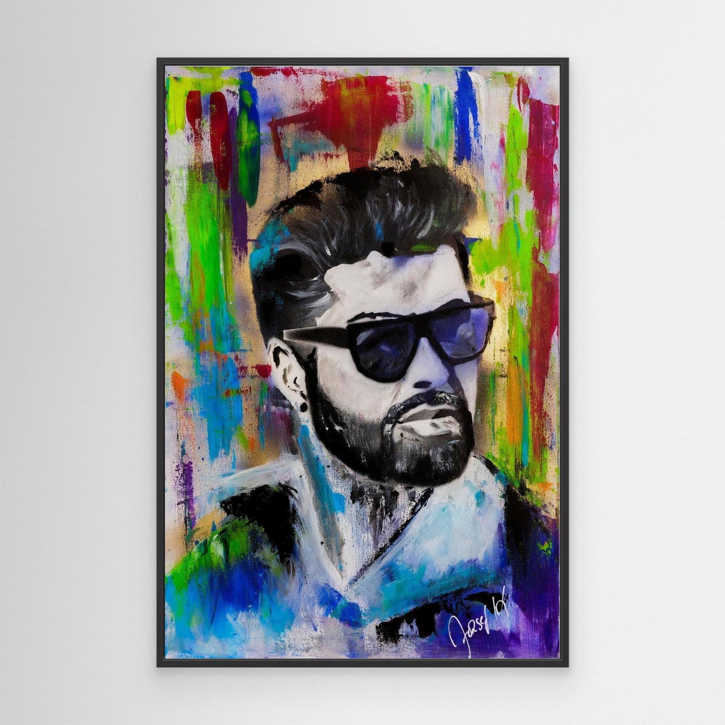 George M canvas