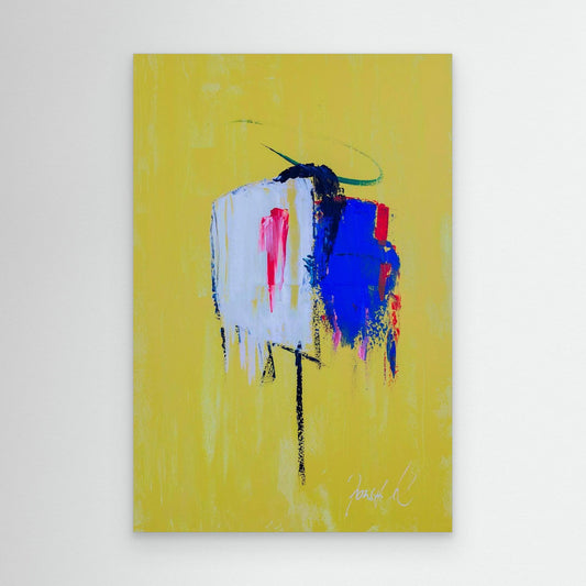 "Gone" Original Abstract Painting by Jozsef KancsarAcrrylic on Canvas